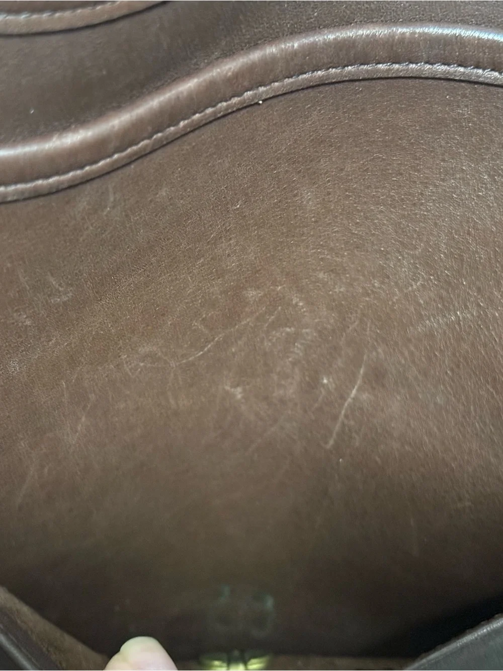 Beautiful vintage leather Coach purse chocolate brown - Picture 9 of 16